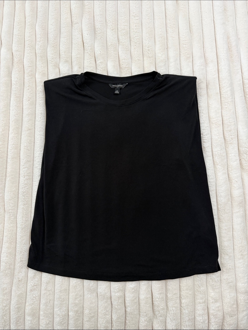 Banana Republic Black Sleeveless Tank Top